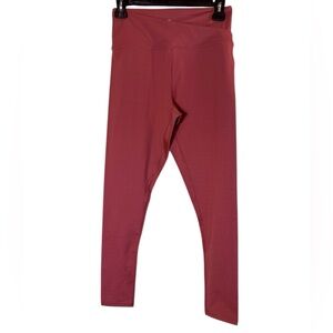 Playground Active Women’s Laguna 7/8 Dark Coral Workout Yoga Leggings sz M